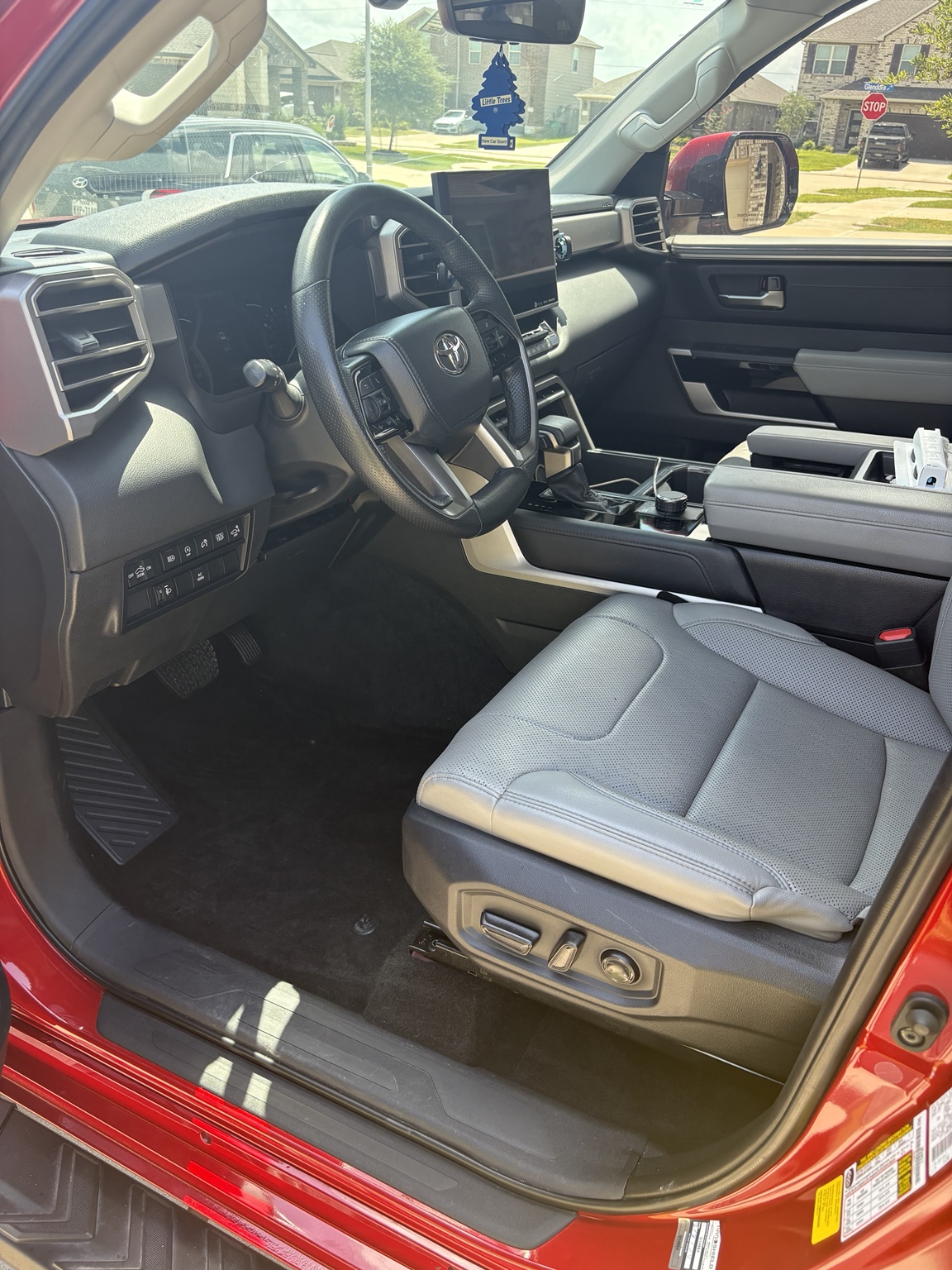Vehicle interior after WVM detailing